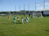 U8 players in action during the Roanmore Charity Blitz