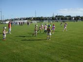 U8 players in action during the Roanmore Charity Blitz